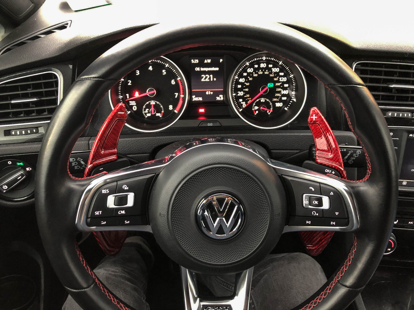 Volkswagen Carbon Fiber Paddle Shifters (2014-2017 | MK7/7.5)